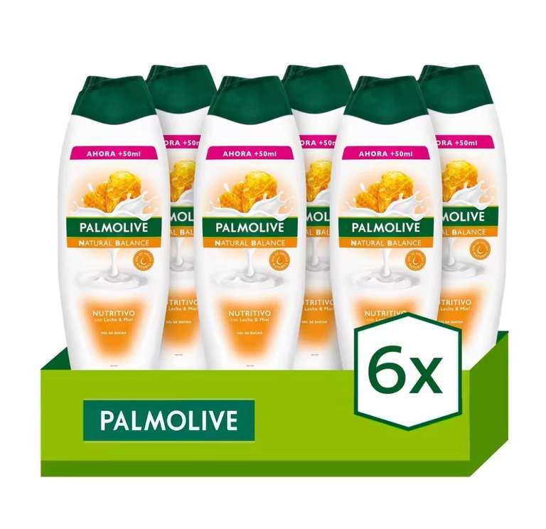 Palmolive - Gel ducha Natural Balance Pack 6