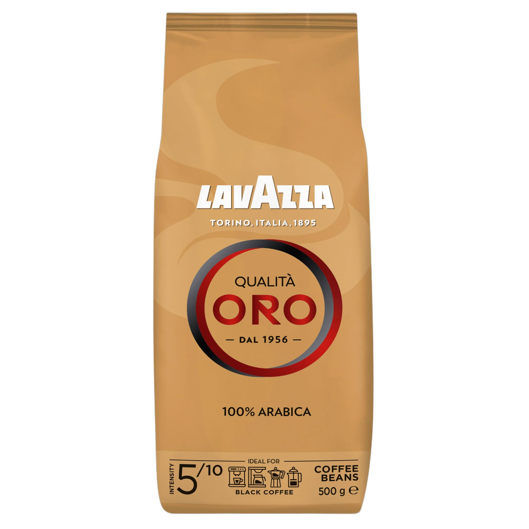 avazza, Qualità Oro, Café en Grano Natural, Ideal para la Máquina de Café Espresso 500 gr