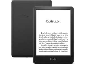 eBook - Amazon Kindle Paperwhite 2021, 6.8", 300 ppp, 16 GB, Wi-Fi, Con publicidad, Impermeable, Negro (también Amazon)