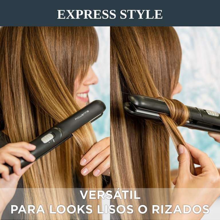 Rowenta Express Style SF1810 - Plancha pelo, revestimiento cerámico turmalina