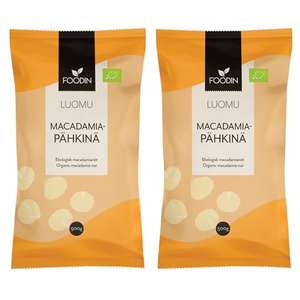 Nueces de macadamia, 1 kg, excelente fuente de grasas insaturadas, 100% orgánicas y de calidad cruda, sin gluten y veganas, (2 x 500 g)