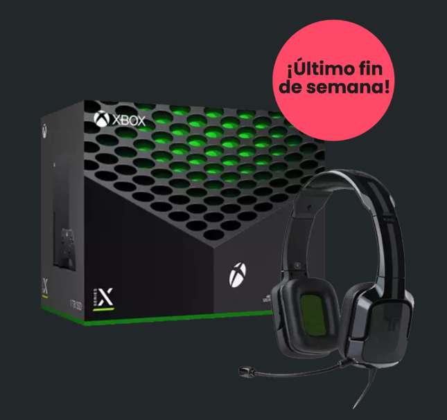Xbox Series X + Auriculares Gaming Tritton Kunai