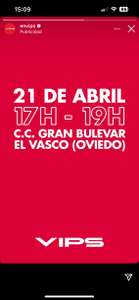 Tortitas gratis VIPS El Vasco-Oviedo