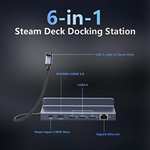 Steam Deck Dock HOPDAY, 6 en 1 Docking Station Steam Deck