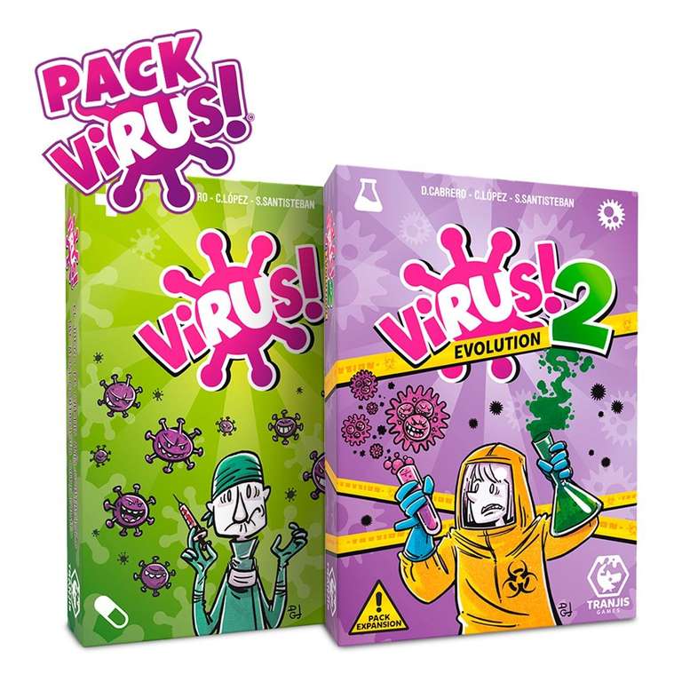 Pack: Virus! + Virus! 2 - Juegos de Mesa
