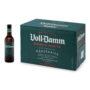 Cerveza Voll-Damm Doble Malta, Caja de 24 Botellas 33cl.
