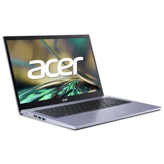 Portátil Acer Aspire 3 (15,6" Full HD IPS, Core i3-1215U, 8GB DDR4 y 256GB NVMe)