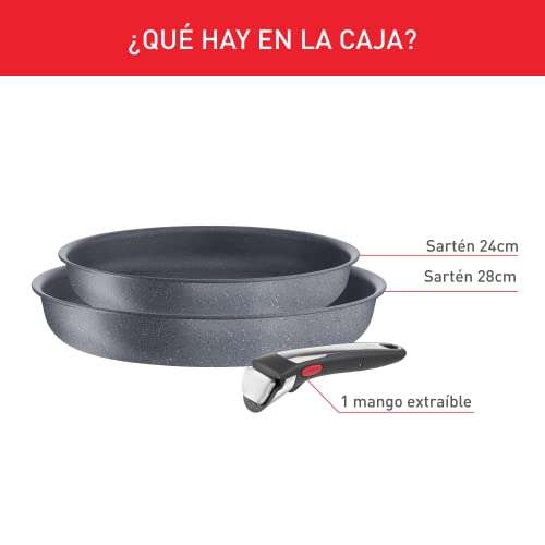 Juego de Sartenes Tefal Black Force 2 pzas a precio de socio