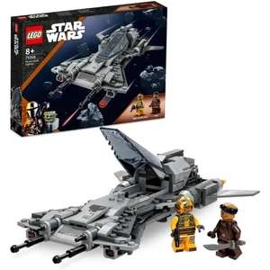 LEGO Star Wars Caza Snub Pirata, Juguete de Construcción Mandalorian, 3 Temporada, Mini Figuras Piloto Snub y Vane, Accesorios de Armas