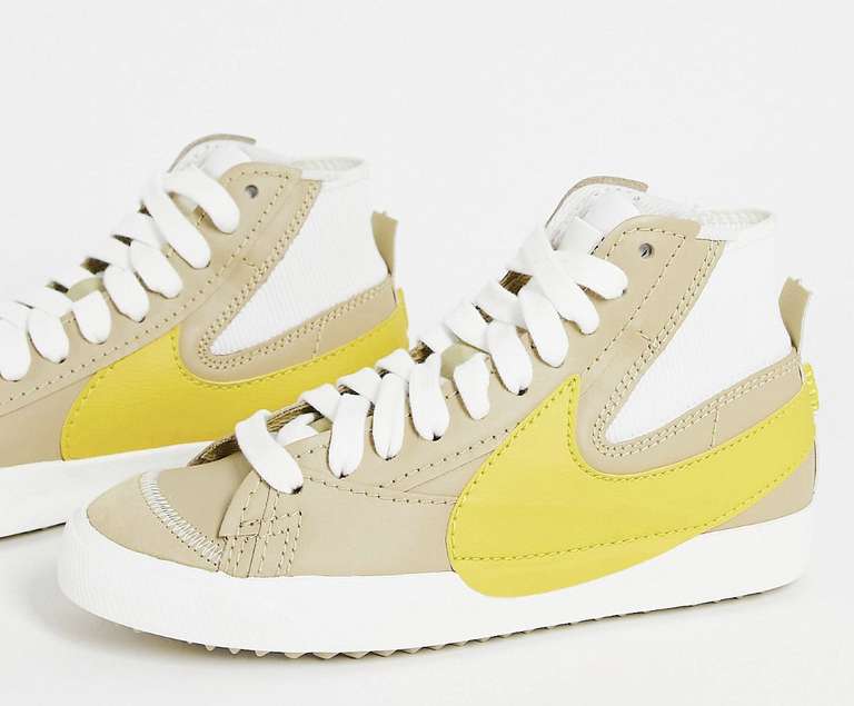 Nike Blazer Mid ‘77 Jumbo color trigo y amarillo