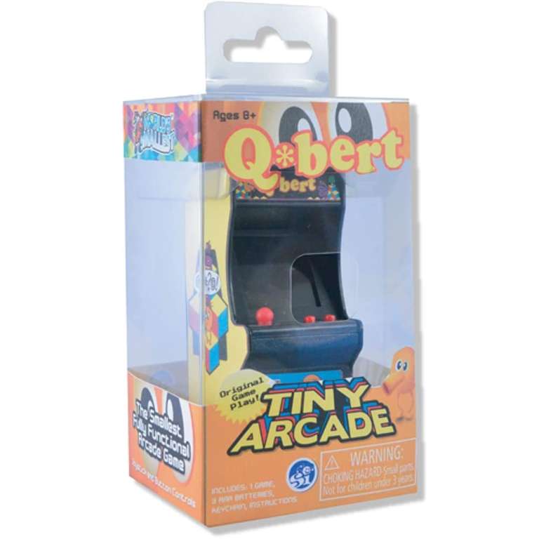 Llavero Tiny Arcade Super Impulse Qbert