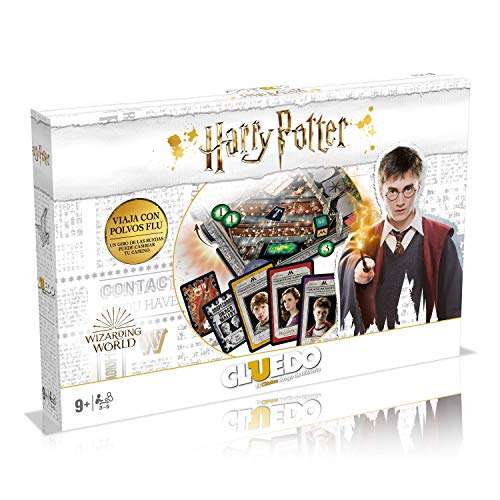 Cluedo Harry Potter - Juego de Mesa de Misterio + 2 Minifiguras POKET REGALO