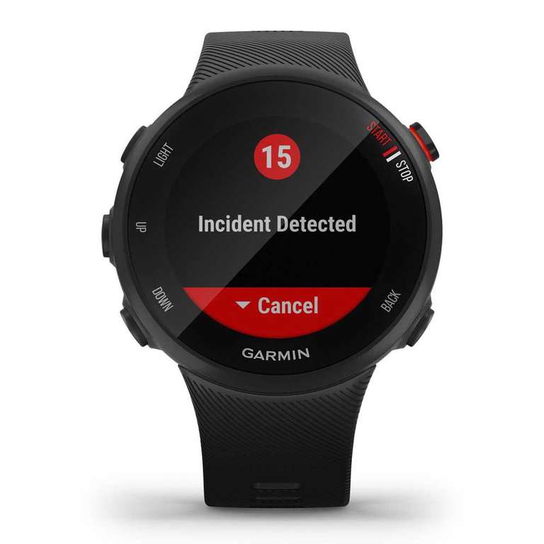Garmin Forerunner 45S - Reloj GPS para Correr , Planes de Entrenamiento, Medición de la Frecuencia Cardiaca