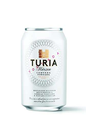 Cerveza Tostada Turia Märzen, Pack de 24 Latas 33cl