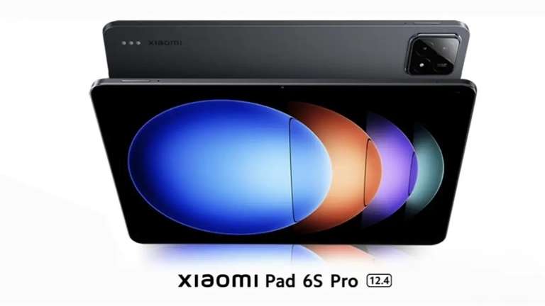 Xiaomi Pad 6S Pro - 8/256GB,12.4" 3K, SD 8 gen 2, 10000mAh con 120W de carga, Dolby Vision, Gris Grafito - Tablet