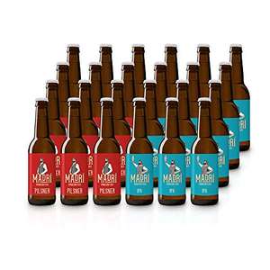 Pack degustación de Cerveza Artesana - Caja con 24 botellas de 330 ml