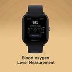 Amazfit Bip U Smartwatch Fitness Reloj Inteligente 60+ Modos Deportivos 1.43" Pantalla táctil a Color Grande 5 ATM (SpO2) Oxígeno en Sangre