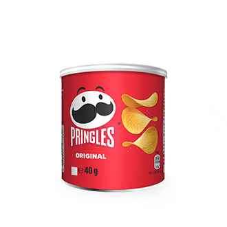 Pringles Sabor Original 40 gr. - Pack 1 unidad (OFERTA FLASH)