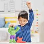 Marvel Spidey and His Amazing Friends - Hulk Aplastante - Figura de 30 cm de Hulk - para niños a Partir de 3 años