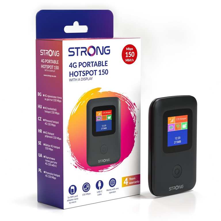 Imagen de Strong 4G AIRSPOT 220 Router WiFi