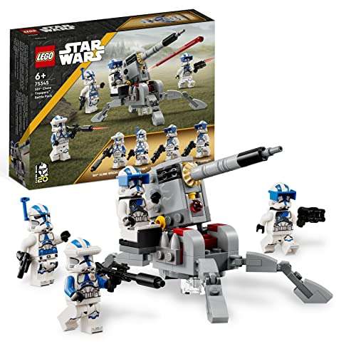 LEGO 75345 Star Wars TM Pack de Combate: Soldados Clon de la 501,