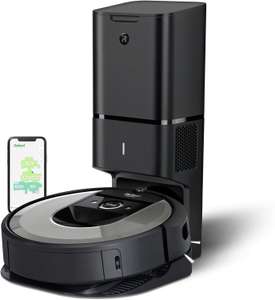 iRobot Roomba i7+ Robot Aspirador + Estación de Vaciado Automático Clean Base