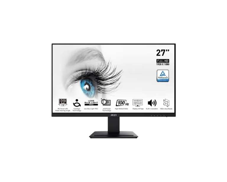 Imagen de MSI Pro MP273A – Monitor para nego