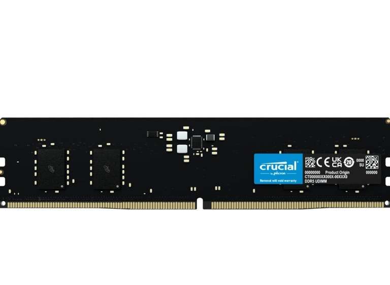 Crucial RAM CT32G48C40U5 32GB DDR5 4800MHz