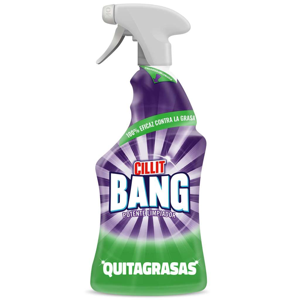 Cillit Bang Quitagrasas y Cillit Bang Cal y Suciedad - Limpiador cocina y  baño en spray, pack de 2 x 750 ml : : Salud y cuidado personal
