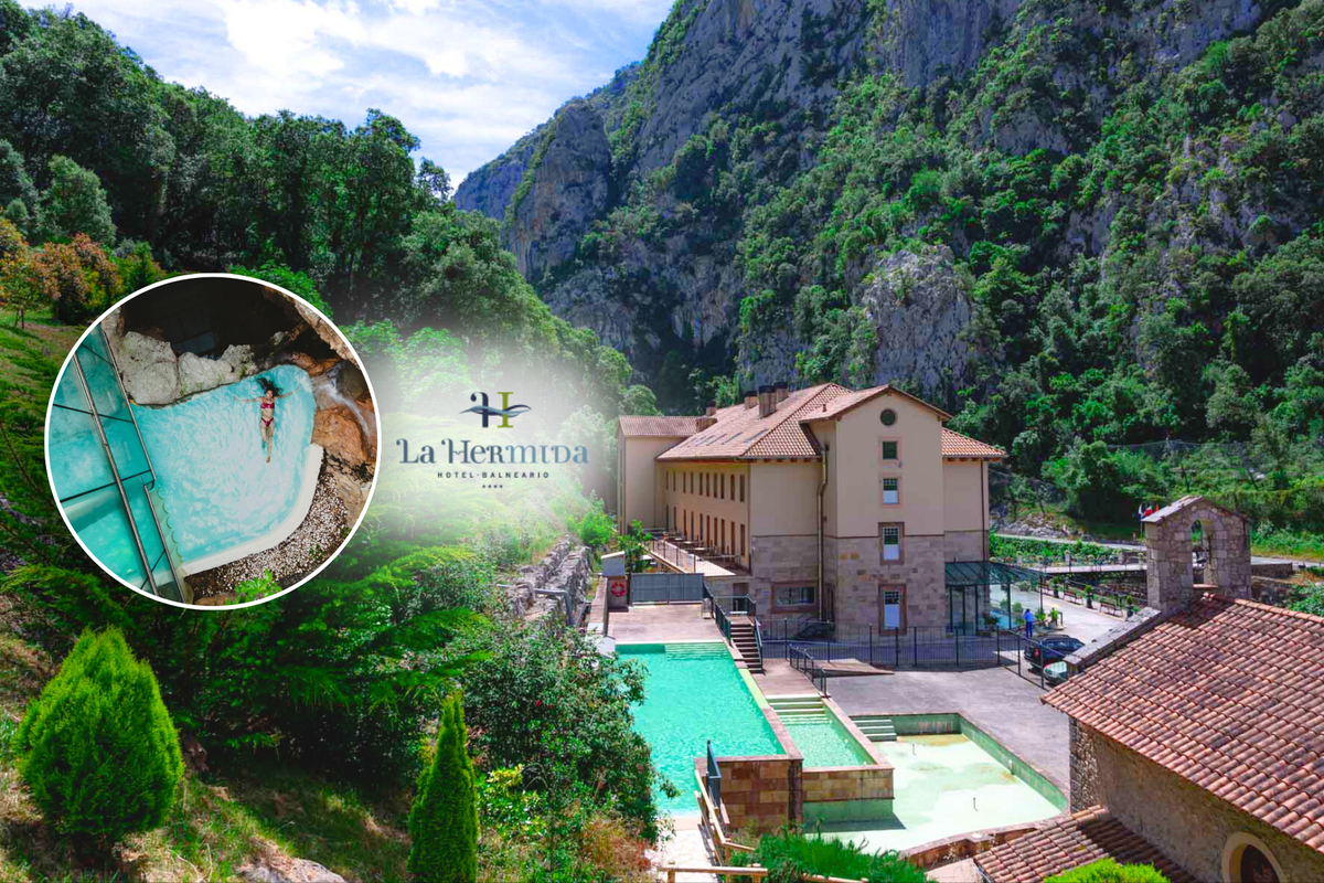 Hotel Balneario La Hermida 4 con desayuno + 1 Acceso diario a circuito termal, noviembre/diciembre