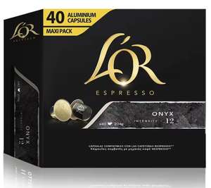 Onyx L'OR 40 Cápsulas Maxi Pack Compatibles Nespresso