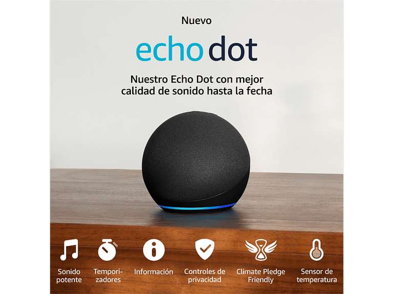 Amazon Echo Dot 5 + enchufe TP link P100