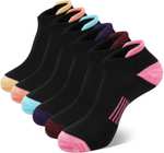 Calcetines Deportivos para Mujeres 6 Pares, Transpirables, Acolchados