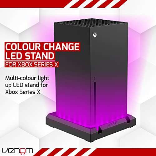 Venom Console Support with multicolor LED lighting (Xbox Series X)