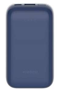 Xiaomi 33W Power Bank 10000 mAh Pocket Edition Pro - Power Bank con Carga rápida máxima de 33W bidireccional de Tipo C, 21700 Celdas, Azul