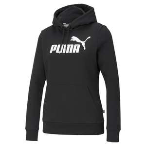 PUMA ESS Logo Sudadera con Capucha FL (S) Sudor para Mujer (Negro, Tallas XS-XL)