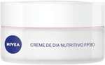 NIVEA Crema de Día Nutritiva FP30 (1 x 50 ml), SPF30, con manteca de karité