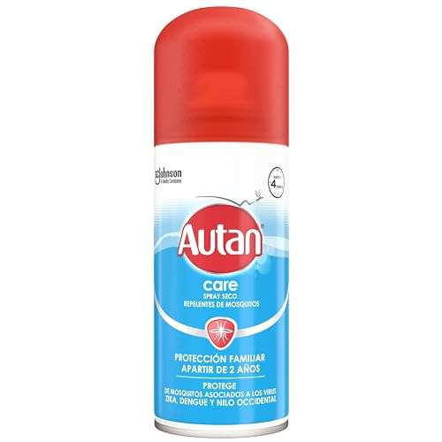 2 x Autan Family Care Repelente - Protege de mosquitos, Spray en seco, Aerosol, 100ml