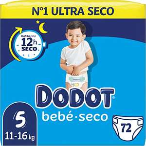 Comprar Bebé-Seco pañales de 13 a 18 kg talla 6 bolsa 56 unidades · DODOT ·  Supermercado Supermercado Hipercor