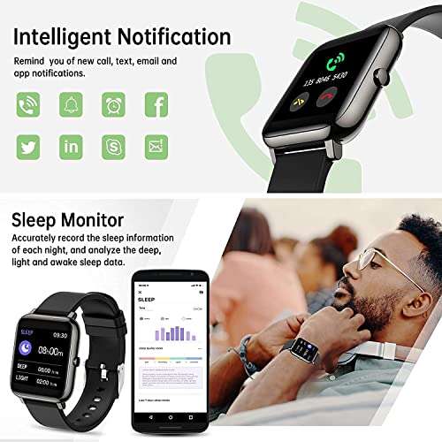 Smartwatch con micrófono y función de llamada