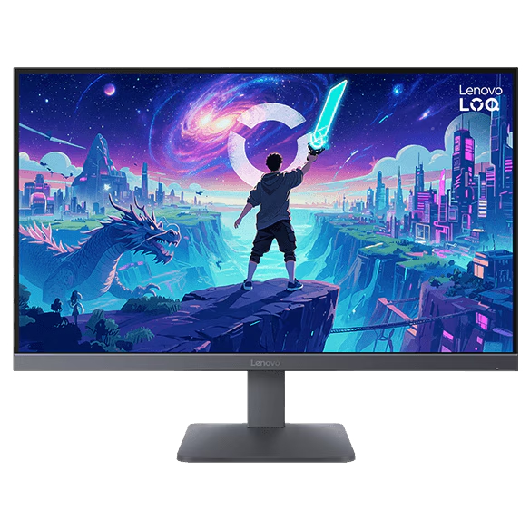 Monitor Lenovo LOQ 27Q-10 27 de 27" QHD IPS rápido 180 Hz, 1 ms GtG 99 % sRGB, HDR10 AMD Freesync Premium, VESA Adaptive Sync