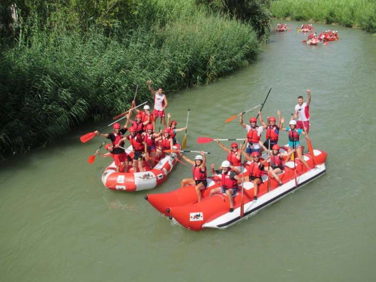 Descenso Río Segura - Rafting para 2 personas con almuerzo, bebidas, fotos y traslado al lugar de actividad
