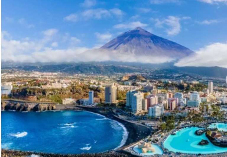 Tenerife Puerto de la Cruz: 5 noches 4* +Desayunos + Cenas y vuelos incluidos (PxPm2) (Octubre)