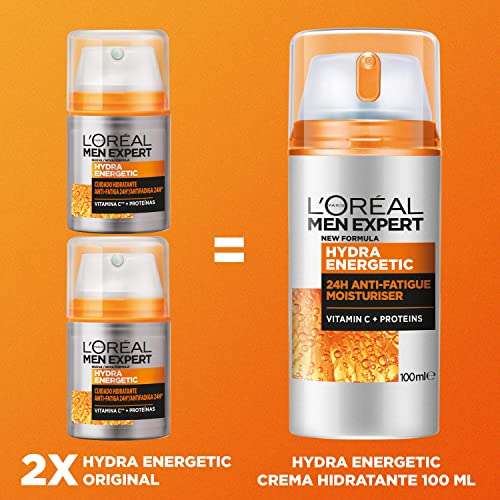 L'Oréal Men Expert Crema Hidratante Anti-Fatiga 24h Hydra Energetic 100ml
