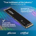 Crucial P3 4TB M.2 PCIe Gen3 NVMe SSD interno, Hasta 3500MB/s - CT4000P3SSD8