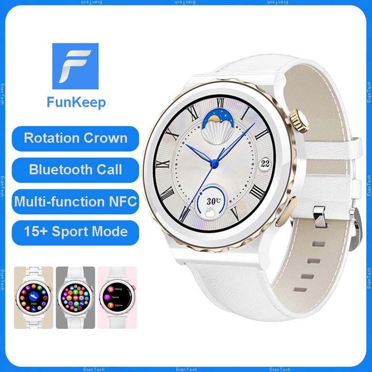 Smartwatch NFC IP67 altavoz funciones deportivas