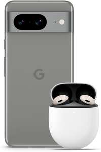 Google Pixel 8 128 GB + Pantalla inteligente con Asistente de Google - Google Nest Hub de regalo