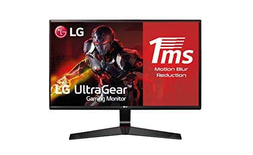 LG UltraGear 27MP59G-P - Monitor 27 pulgadas gaming, Full HD, 75Hz, 5 ms, 1000:1, 250nit, sRGB 99%, 16:9, HDMI