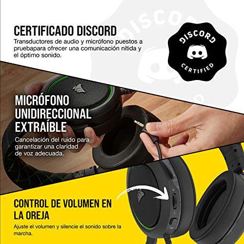 Corsair HS50 Pro Stereo Auriculares para Juegos