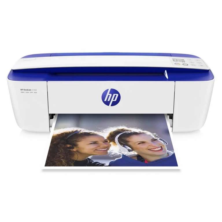 HP Deskjet 3760 Multifunción Color Wifi + 4 Meses Impresión Instant Ink (+Amazon)